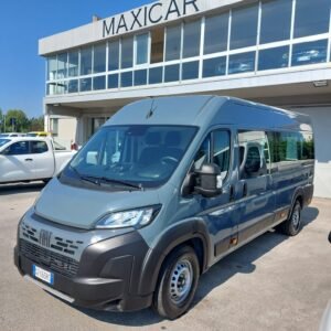 FIAT DUCATO MAXI KM0 VETRATO 3 PT DOPPIA PORTA LATERALE PATENTE C L4H2 DA ALLESTIRE 140CV