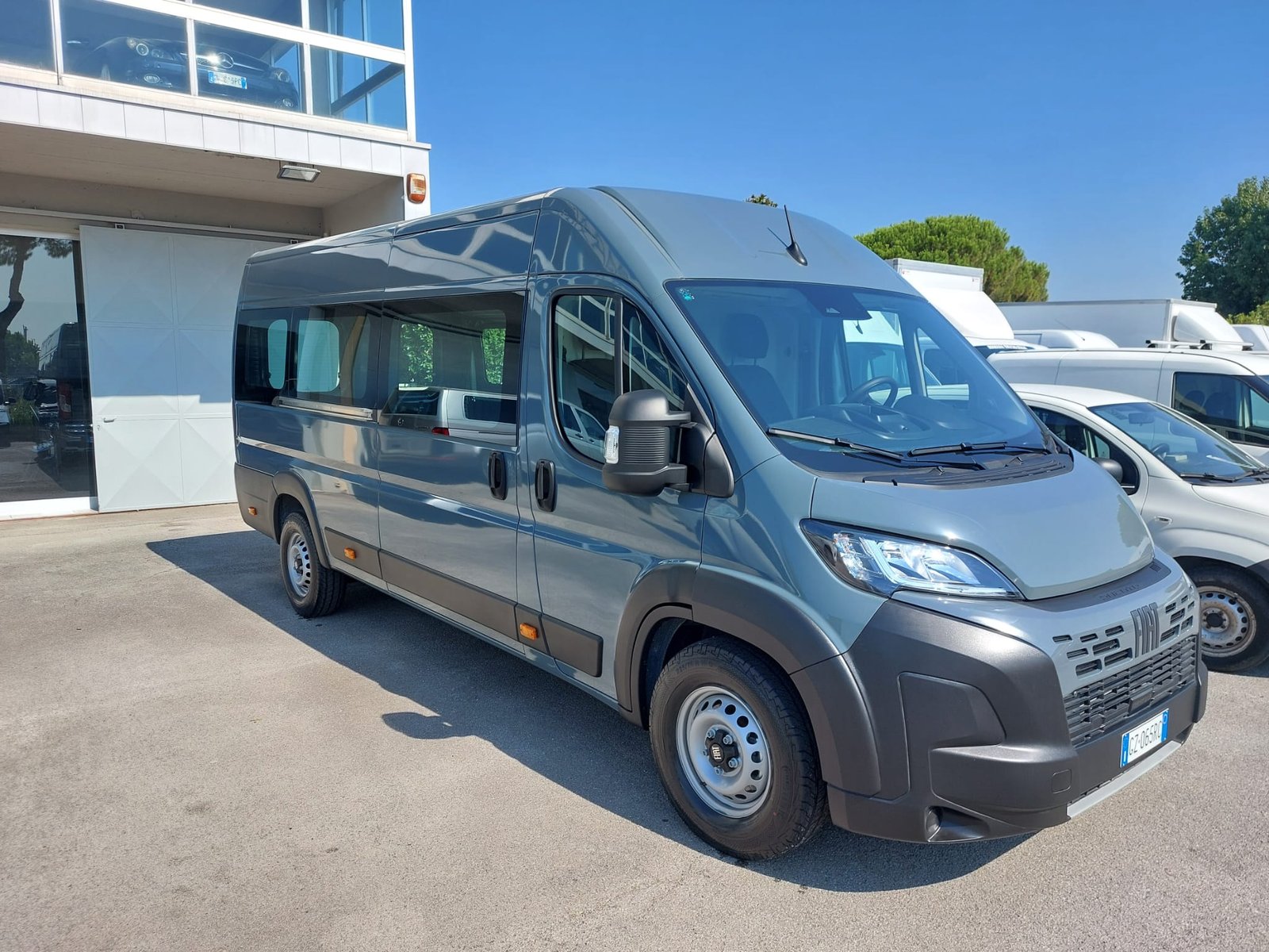 FIAT DUCATO MAXI KM0 VETRATO 3 PT DOPPIA PORTA LATERALE PATENTE C L4H2 DA ALLESTIRE 140CV - immagine 3