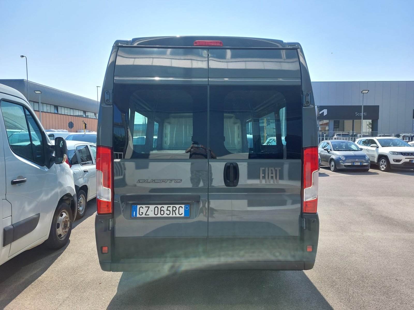 FIAT DUCATO MAXI KM0 VETRATO 3 PT DOPPIA PORTA LATERALE PATENTE C L4H2 DA ALLESTIRE 140CV - immagine 5