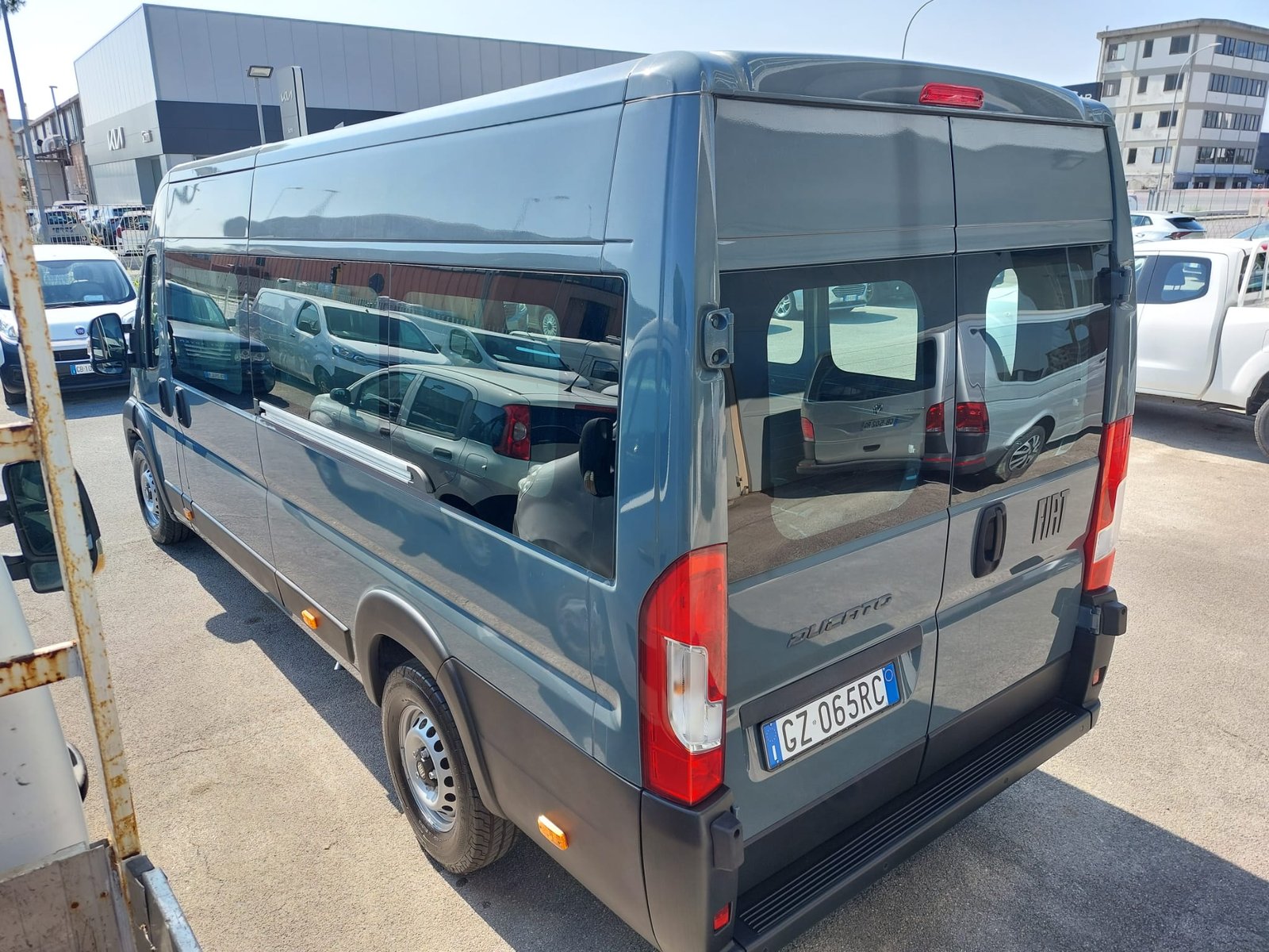 FIAT DUCATO MAXI KM0 VETRATO 3 PT DOPPIA PORTA LATERALE PATENTE C L4H2 DA ALLESTIRE 140CV - immagine 6